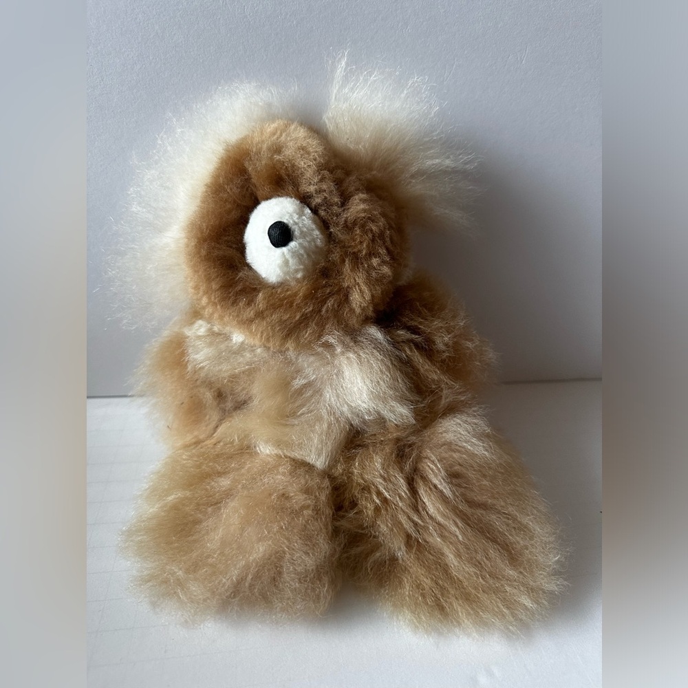 Alpaca Teddy Bear ~10 Inch Stuffed Animal Soft Fluffy